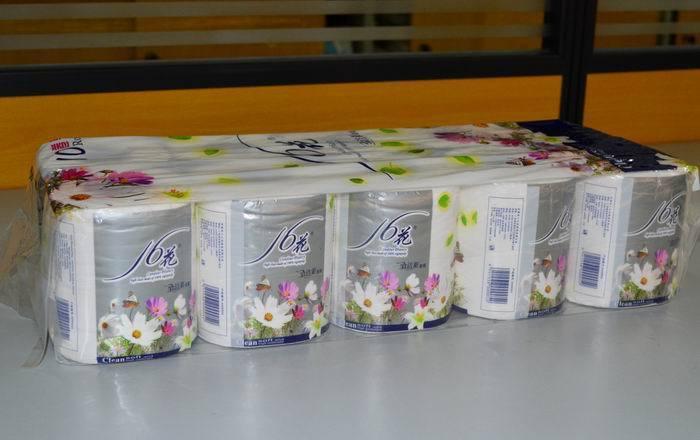 厂家直销16花宝洁莱卷筒纸卫生纸生活用纸纸巾